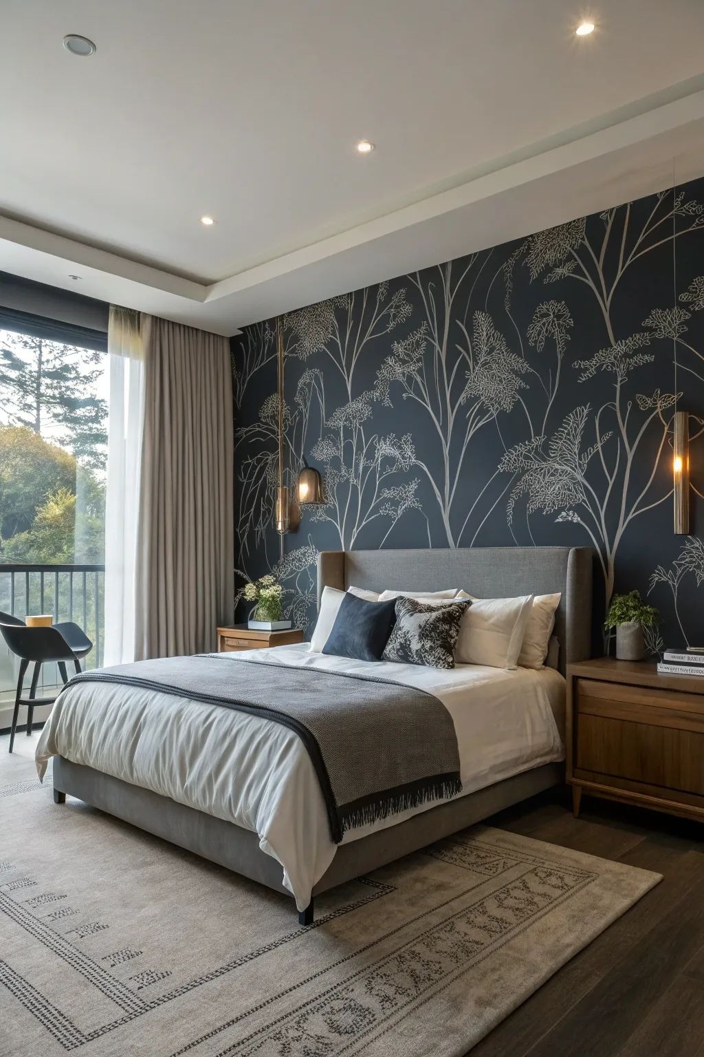 Floral Bedroom Wallpaper